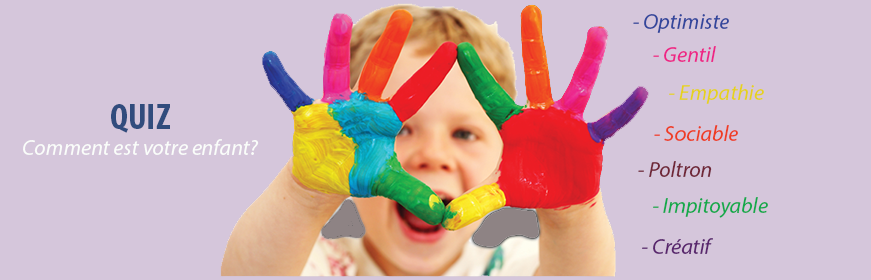Quiz personnalité de votre enfant